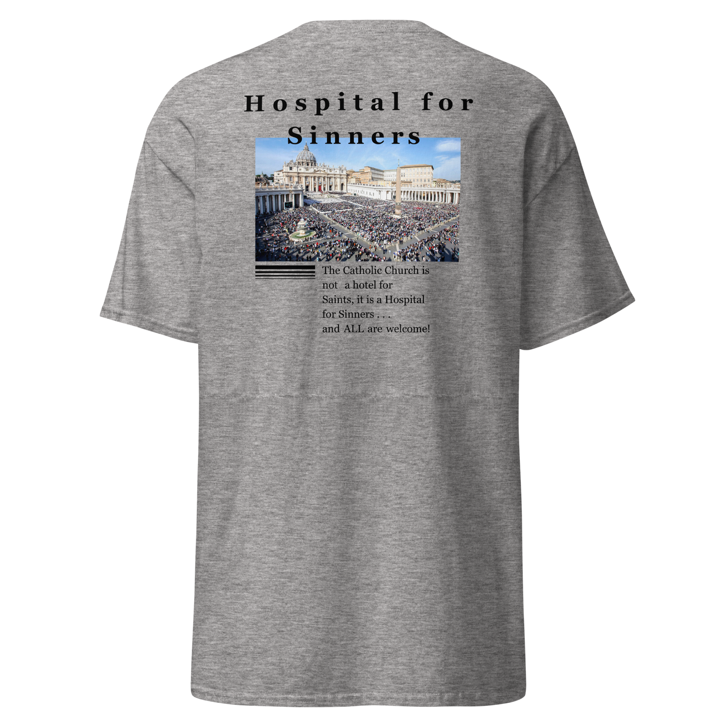 T Shirt | Why Were Catholic | SC55